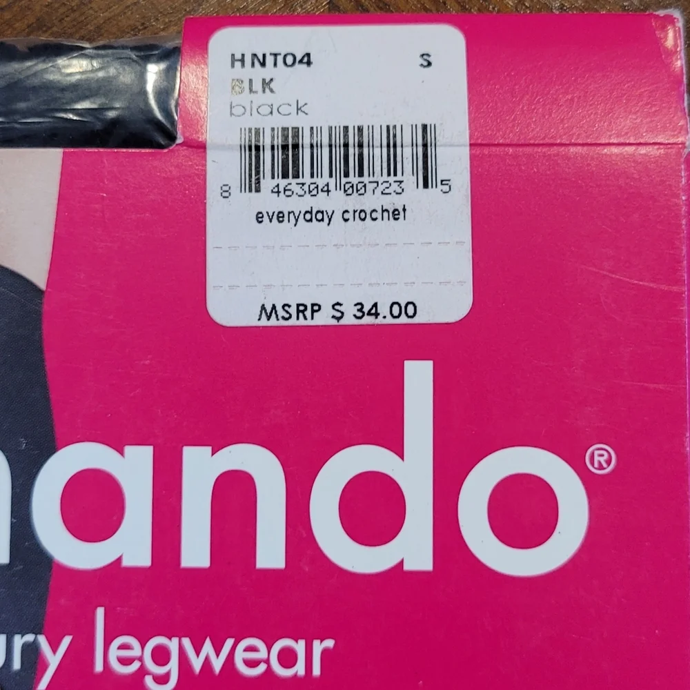 Commando Stocking Legwear Everyday Crochet HNT04 New